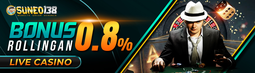 BONUS ROLLINGAN 0.8% CASINO
